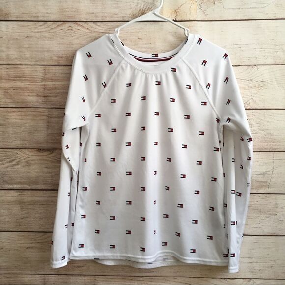 TOMMY HILFIGER SHIRT STYLE TANKINI TOP‎ - Picture 2 of 7